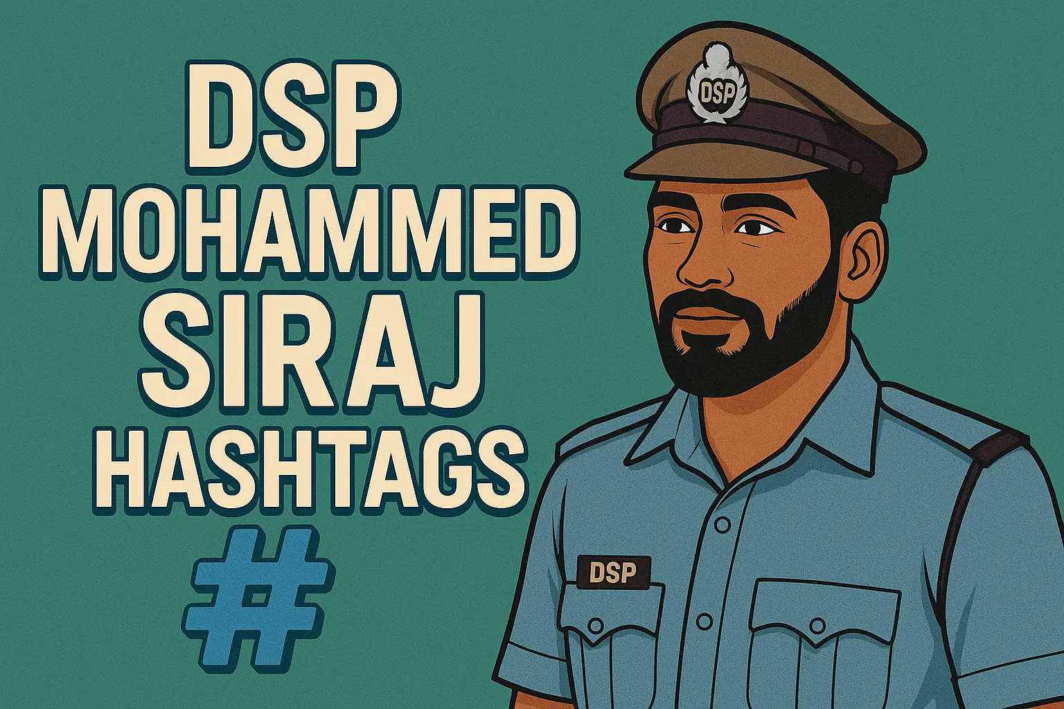 Mohammed Siraj Hashtags For Instagram, Twitter, YouTube, Spotlight, Shorts, and Reels