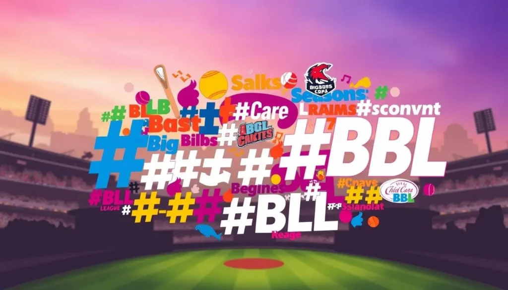 BBL Cricket Hashtags for Instagram, Twitter, YouTube, Spotlight, Shorts, and Reels